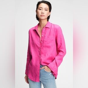 GAP Brand Boyfriend Shirt - Button Down